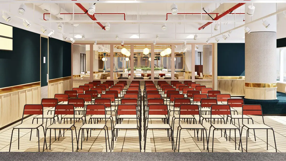 ruang acara event space gowork sinar mas land plaza medan