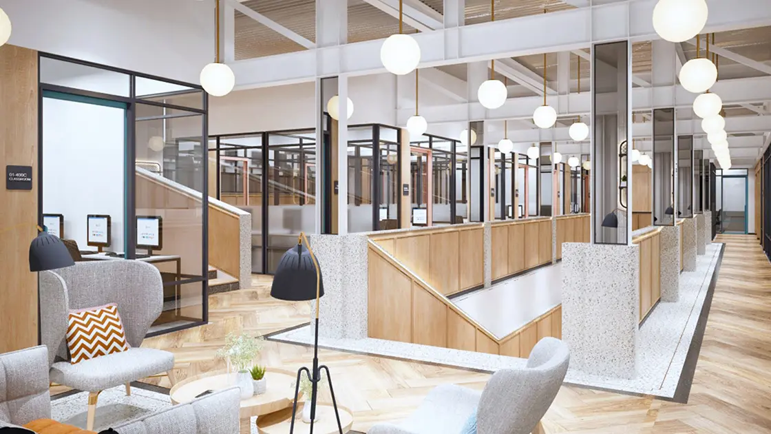 ruang kerja private office GoWork Plaza Indonesia Jakarta Pusat