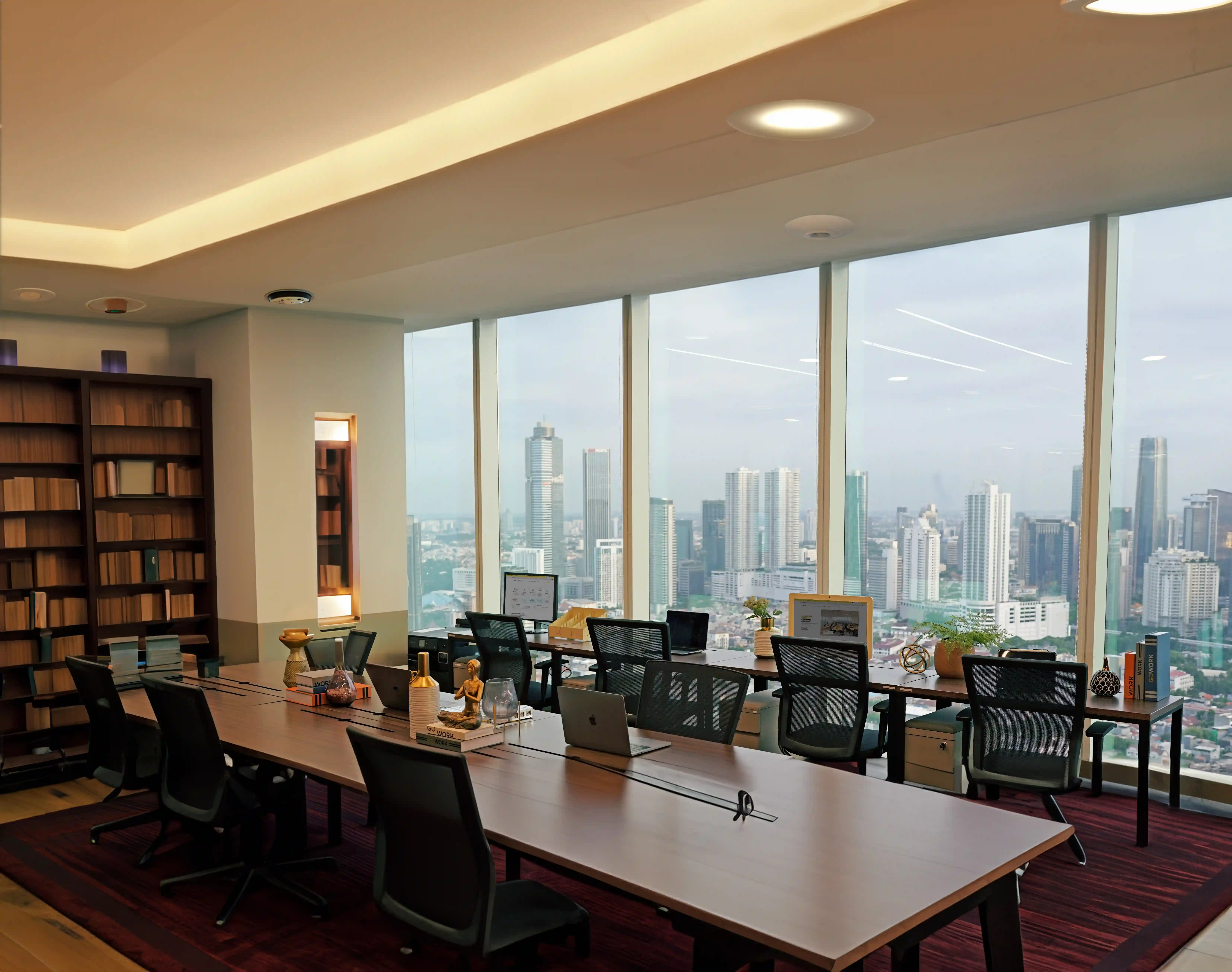 ruang kantor skala besar - enterprise solution gowork millennium centennial center jakarta selatan ruang kantor skala besar - enterprise solution gowork millennium centennial center jakarta selatan