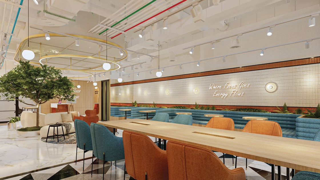 ruang kantor coworking space gowork the sima jakarta selatan